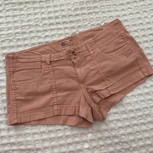 American Eagle Outfitters Women's Peach Cargo Shorts